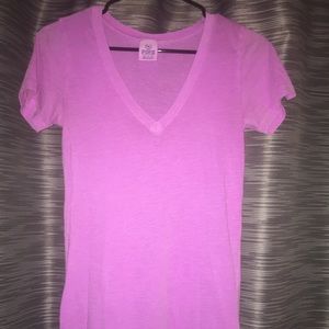 Victoria secret PINK magenta v-neck